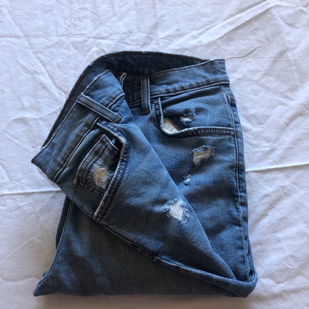 Reformation High & Skinny Jeans in Maui Wash